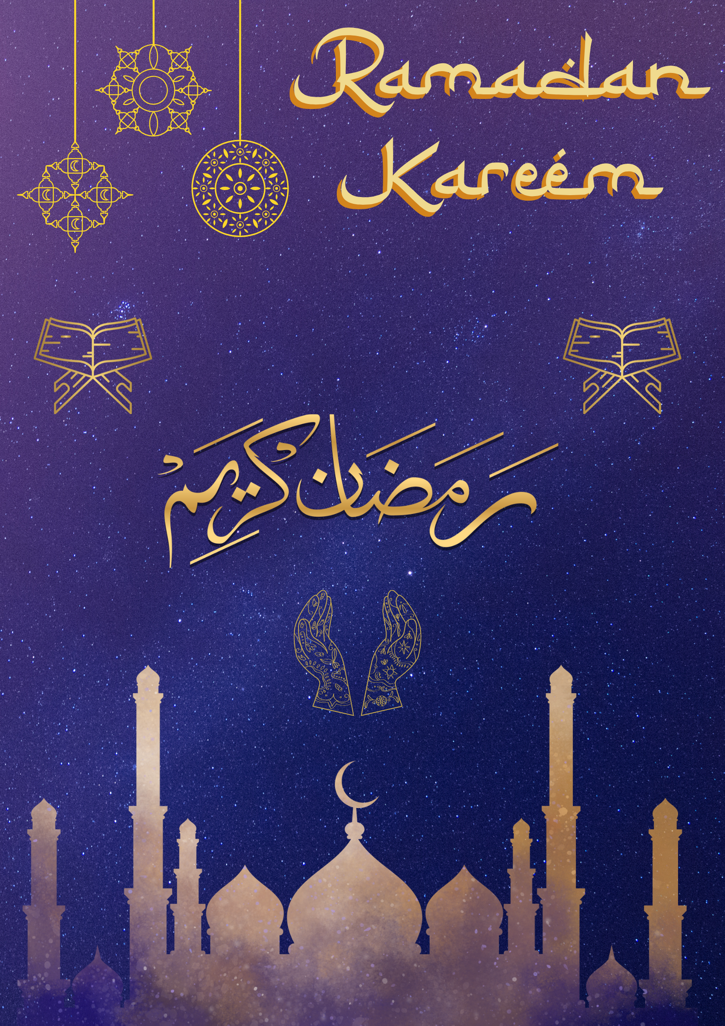 Greeting Animation Card for Ramadan