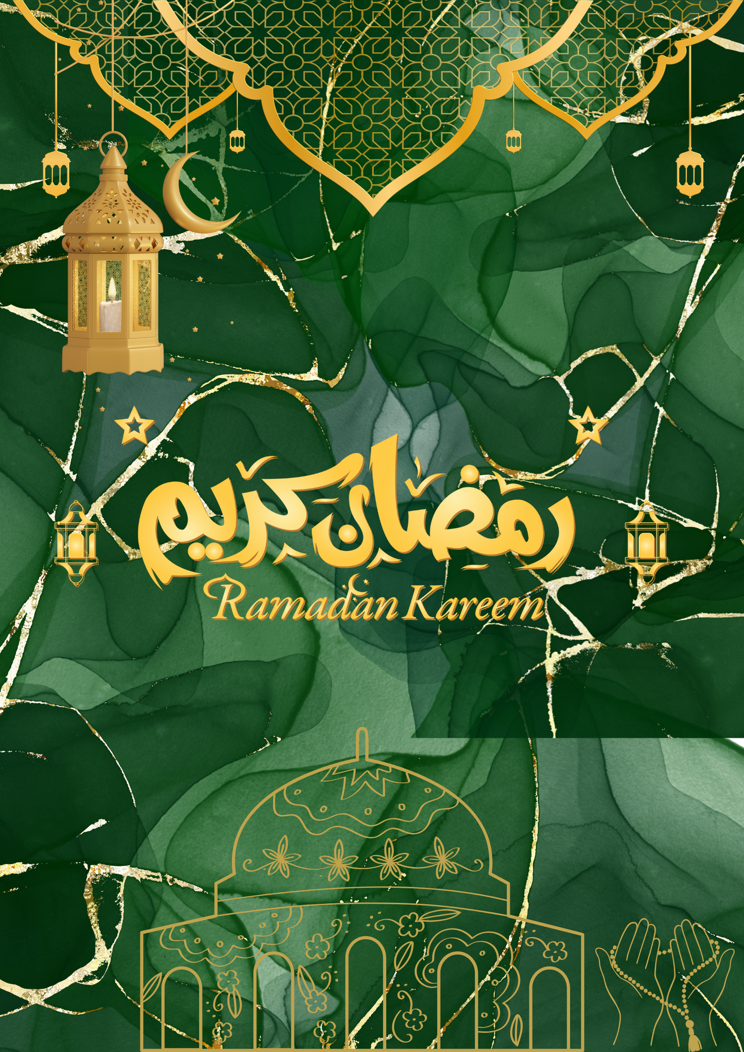 Greeting Animation Card for Ramadan